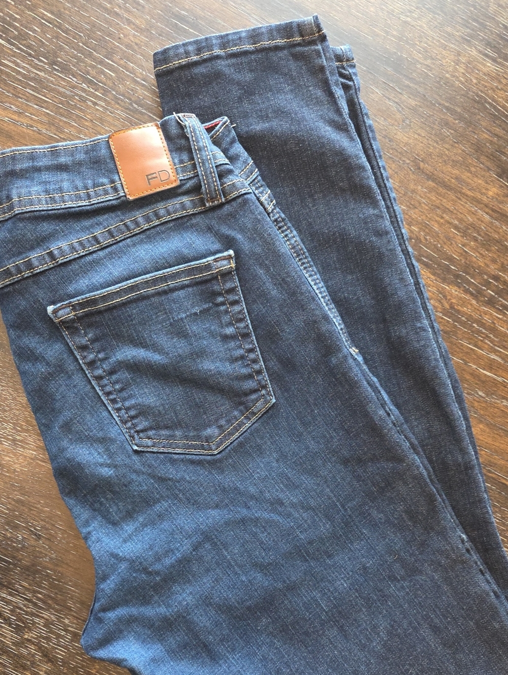 Women’s Dark Blue Jeans - Classic Straight Fit